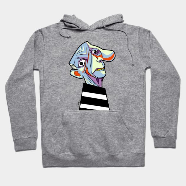 Pablo Picasso Hoodie by MituCartoon